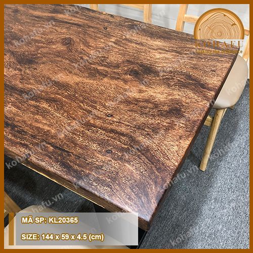MẶT BÀN DÀI GỖ ME TÂY KL20365