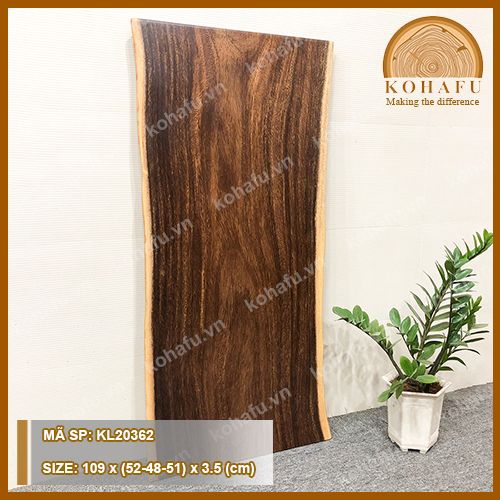 MẶT BÀN DÀI GỖ ME TÂY KL20362