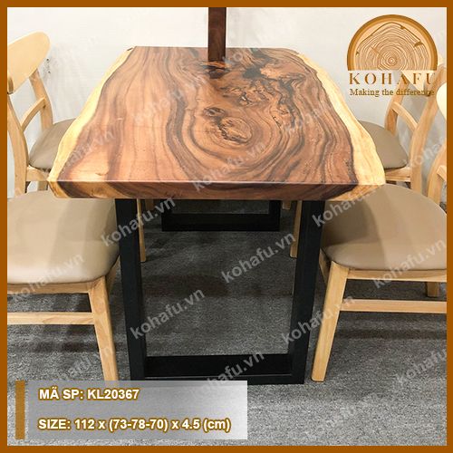 BÀN DÀI GỖ ME TÂY KL20367