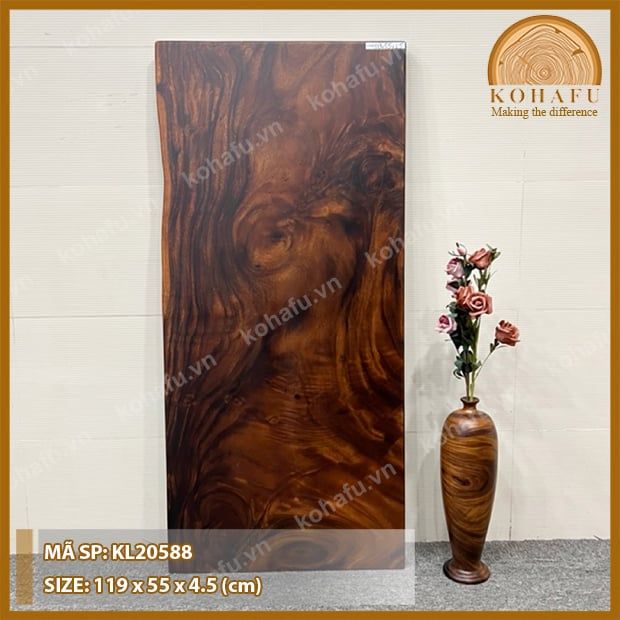 MẶT BÀN DÀI GỖ ME TÂY KL20588