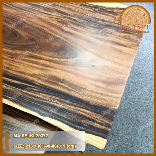 BÀN DÀI GỖ ME TÂY KL20372