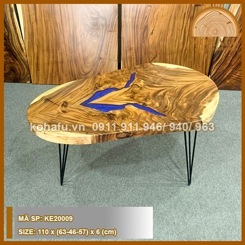 Mặt bàn tròn Epoxy KE20009