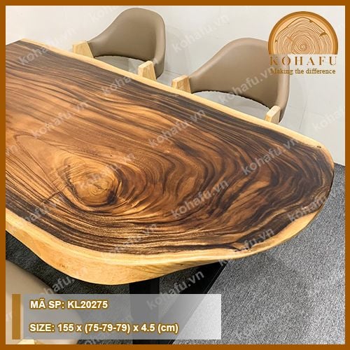 MẶT BÀN DÀI GỖ ME TÂY KL20275