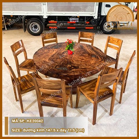 Round Epoxy Table KE20042