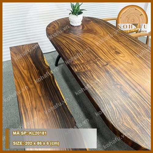 BÀN DÀI GỖ ME TÂY KL20181
