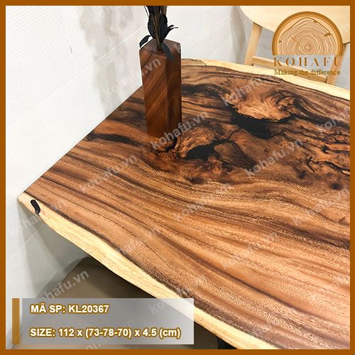 BÀN DÀI GỖ ME TÂY KL20367