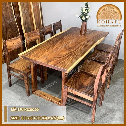 BÀN DÀI GỖ ME TÂY KL20300