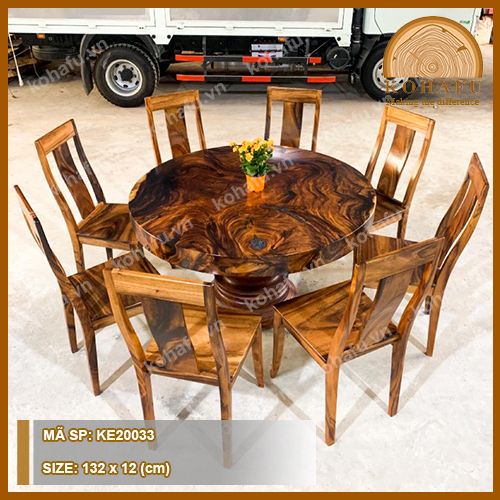 Round Epoxy Table KE20033