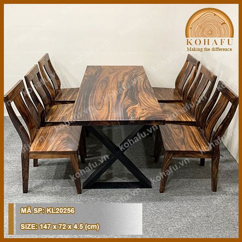 BÀN DÀI GỖ ME TÂY KL20256