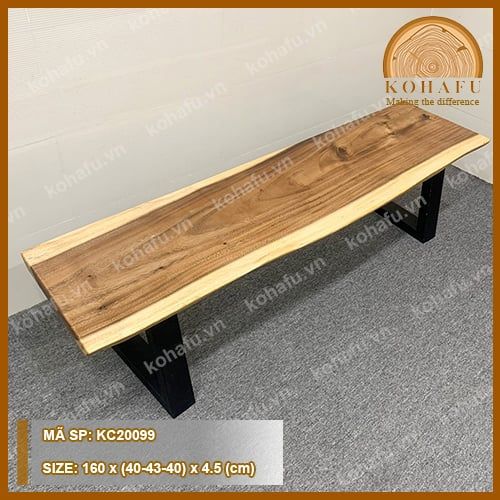 MẶT BĂNG GHẾ GỖ ME TÂY KC20099