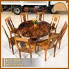 Mặt bàn tròn Epoxy KE20033
