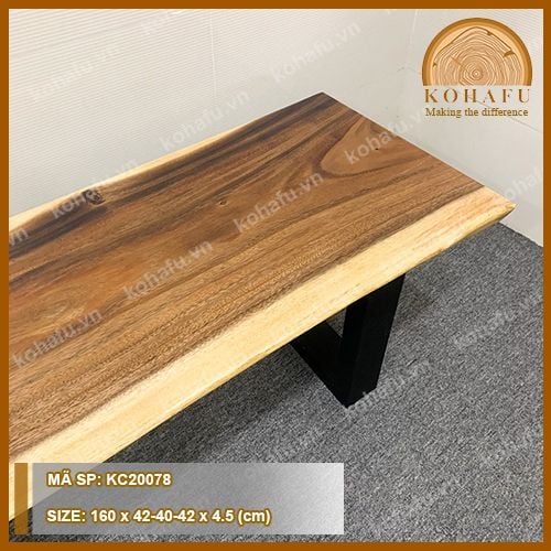 GHẾ GỖ ME TÂY KC20078