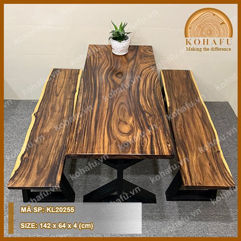 BÀN DÀI GỖ ME TÂY KL20255