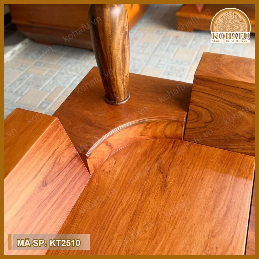 Sofa Gỗ Gõ Đỏ KT2510