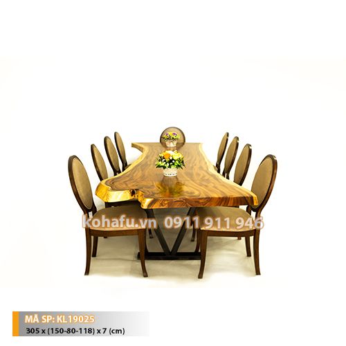 BÀN DÀI GỖ ME TÂY KL19025