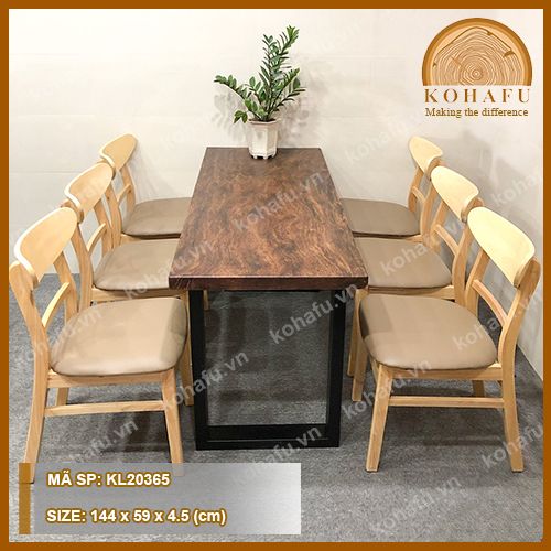 MẶT BÀN DÀI GỖ ME TÂY KL20365