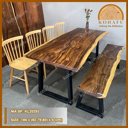 BÀN DÀI GỖ ME TÂY KL20293