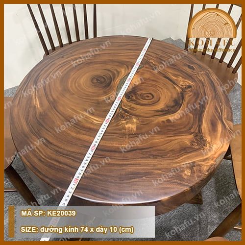 Round Epoxy Table KE20039