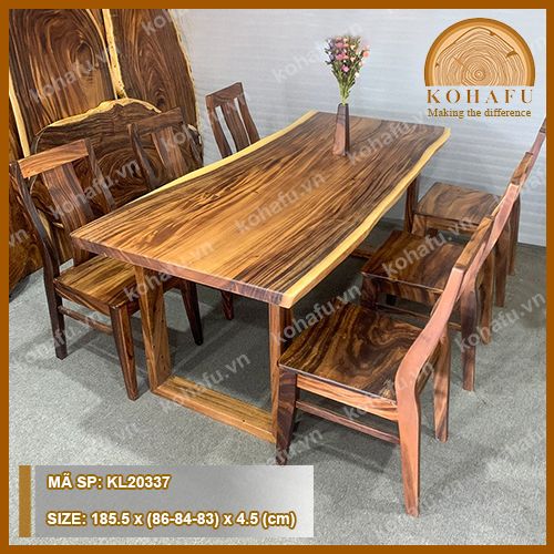 BÀN DÀI GỖ ME TÂY KL20337