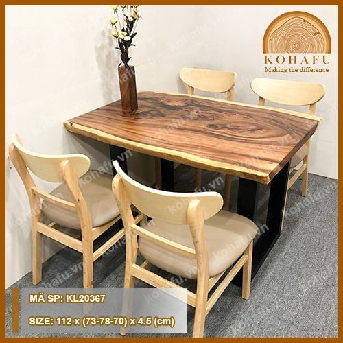BÀN DÀI GỖ ME TÂY KL20367