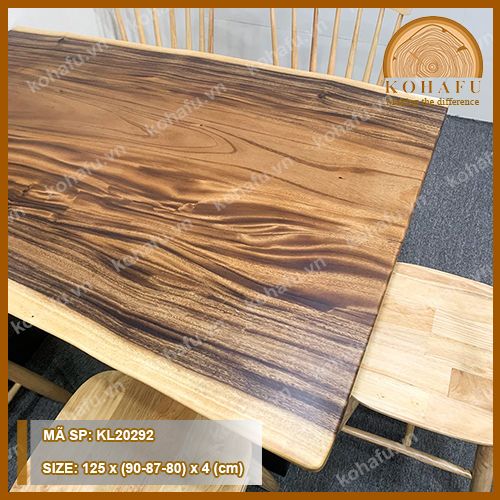 MẶT BÀN DÀI GỖ ME TÂY KL20292