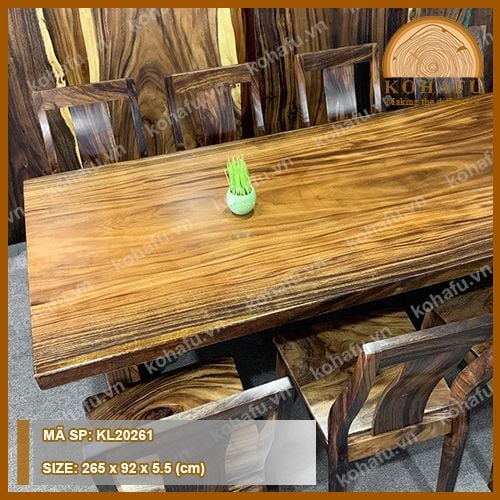BÀN DÀI GỖ ME TÂY KL20261