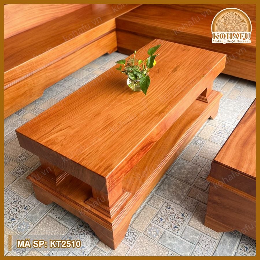 Sofa Gỗ Gõ Đỏ KT2510