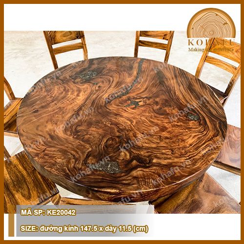 Round Epoxy Table KE20042