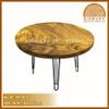 MẶT BÀN TRÒN GỖ ME TÂY KR19015