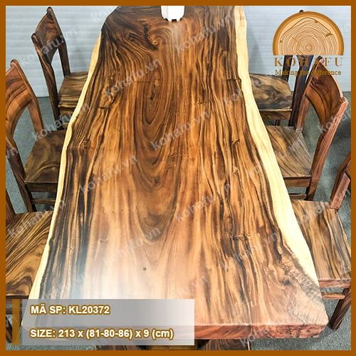 BÀN DÀI GỖ ME TÂY KL20372
