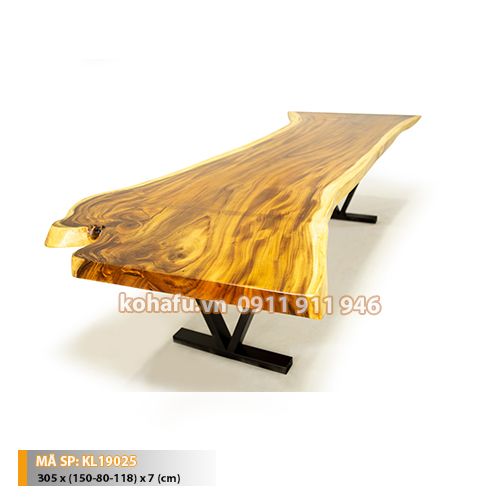 BÀN DÀI GỖ ME TÂY KL19025