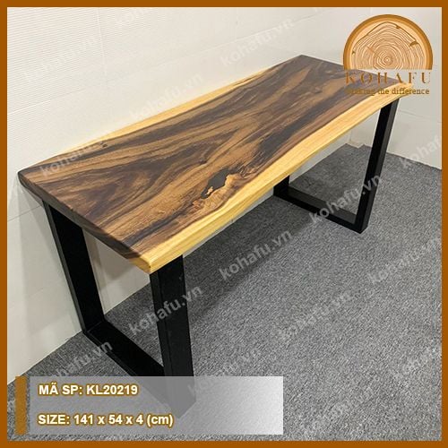 BÀN DÀI GỖ ME TÂY KL20219