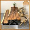 BÀN DÀI GỖ ME TÂY KL20251