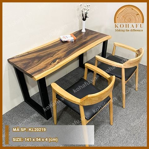 BÀN DÀI GỖ ME TÂY KL20219