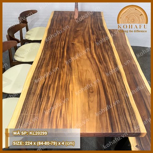 BÀN DÀI GỖ ME TÂY KL20299