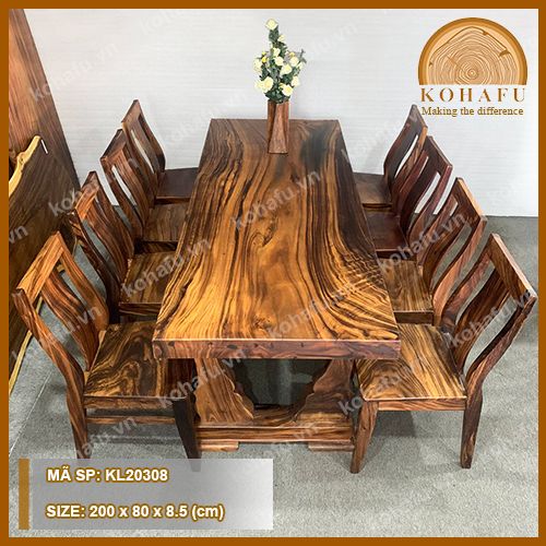 BÀN DÀI GỖ ME TÂY KL20308