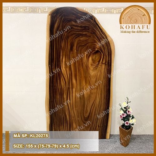 MẶT BÀN DÀI GỖ ME TÂY KL20275