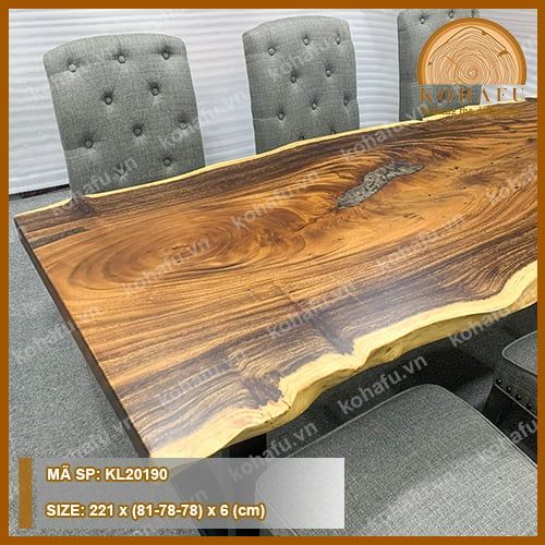 BÀN DÀI GỖ ME TÂY KL20190