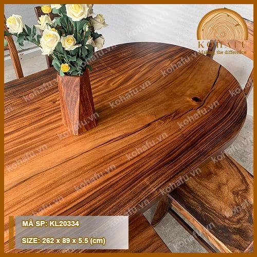 MẶT BÀN DÀI GỖ ME TÂY KL20334