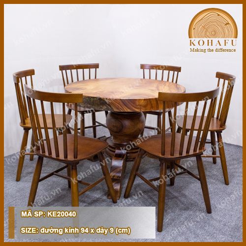 Round Epoxy Table KE20040