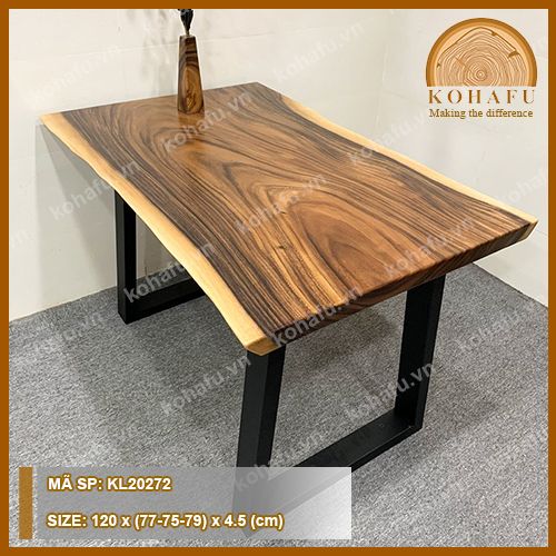 MẶT BÀN DÀI GỖ ME TÂY KL20272
