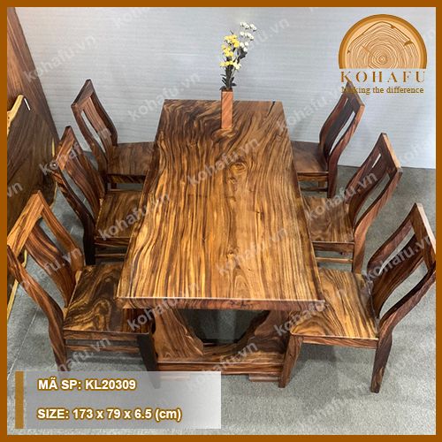 BÀN DÀI GỖ ME TÂY KL20309