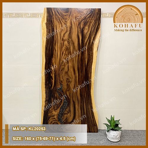 MẶT BÀN DÀI GỖ ME TÂY KL20253