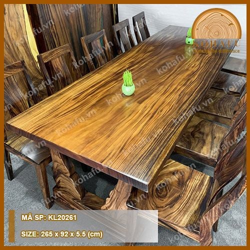 BÀN DÀI GỖ ME TÂY KL20261