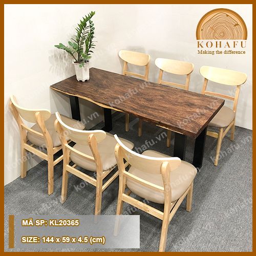 MẶT BÀN DÀI GỖ ME TÂY KL20365