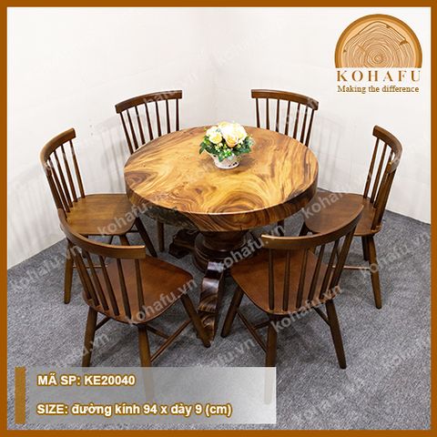 Round Epoxy Table KE20040