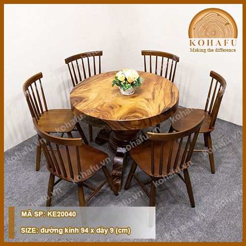 Round Epoxy Table KE20040