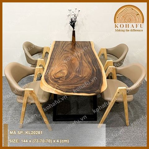 BÀN DÀI GỖ ME TÂY KL20281