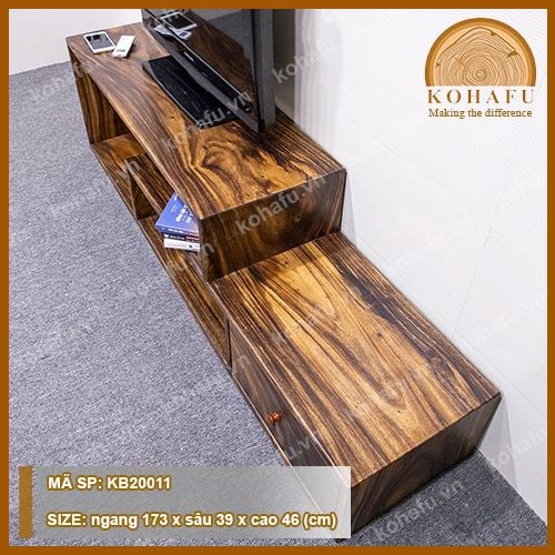 KỆ TIVI GỖ ME TÂY KB20011