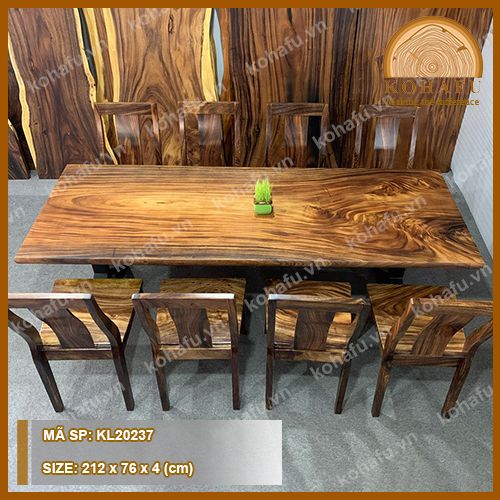 BÀN DÀI GỖ ME TÂY KL20237